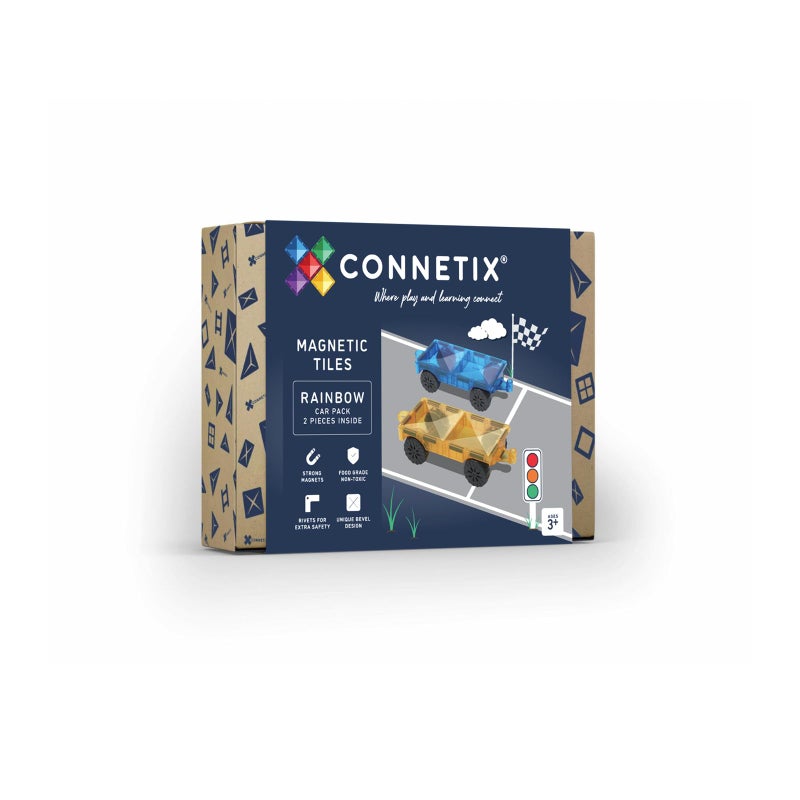 CONNETIX Rainbow Car Pack  2 Pieces - Image 1